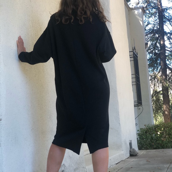 3 for 15 usd! minimal oversized Wool Dress - Picture 3 of 11